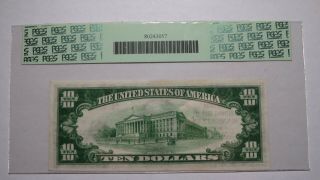 $10 1929 Manhattan Kansas KS National Currency Bank Note Bill 4008 NEW58PPQ 4