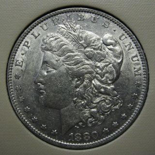1880 - O Morgan Silver Dollar Grading Au,  Bargain Priced With S&h B1