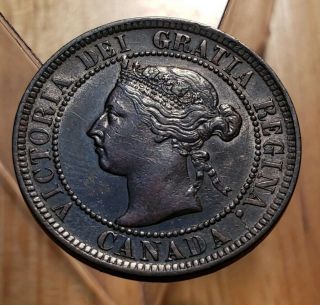 Canada 1897 Queen Victoria Large Cent - - Better Grade