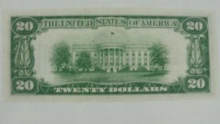 US Series of 1928 Twenty Dollar Gold Note/Gold Certificate Crisp UNCIRCULATED 2
