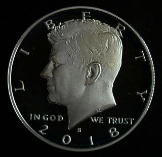 2018 S Silver Proof Kennedy Half Dollar ☆☆ Ultra Cameo ☆☆ Out Of Proof Set 103