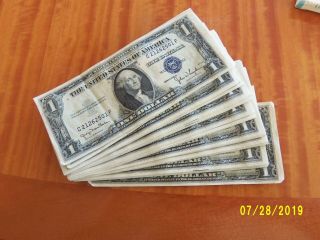 100 Sequential 1935 D $1 Silver Certificates - Uncirculated