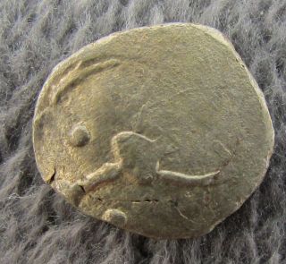 Ancient Greek Coinage Silver Obol Taras circa 500 BC (m189) 3