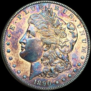 1890 - Cc Morgan Silver Dollar Flashy Carson City $1 Early Date No Res