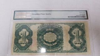 1891 $1 Dollar Silver Certificate,  PMG 25 Very Fine 2