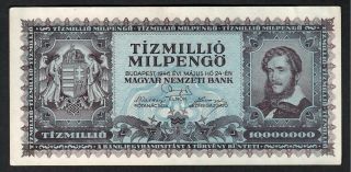 10000000 Pengő From Hungary 1946