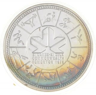 1978 Canada Silver Dollar Coin.  500 Silver 50 281