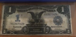 Two 1 Dollars 1899 Silver Certificates 229a