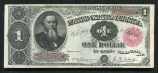 Fr.  350 1891 $1 One Dollar “stanton” Treasury Note Extremely Fine