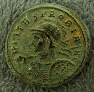 Ancient Roman Bronze Antoninianus Of Probus Circa 276 - 282 Ad (m159)