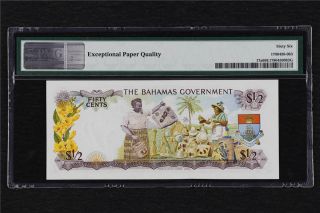 1965 Bahamas Government Of the Bahamas 1/2 Dollar Pick 17a PMG 66 EPQ Gem UNC 2