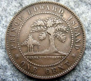 Canadian Provinces - Prince Edward Island Queen Victoria 1871 Cent