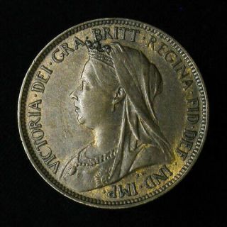 1898 Great Britain Half 1/2 Penny