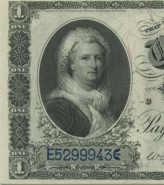 1891 $1 Silver Certificate 