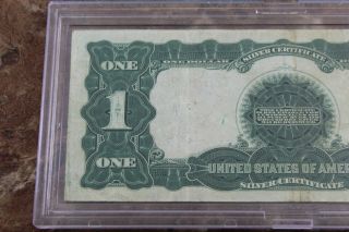 1899 BLACK EAGLE ONE DOLLAR,  $1 SILVER CERTIFICATE HIGHER GRADE,  SCARCE,  DISPLAY 6