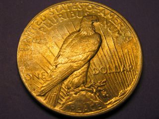 1926 - D U S Peace Silver Dollar Semi - Key Date