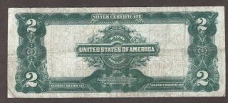 1899 $2.  00 Silver Certificate,  Fr258,  VF 2