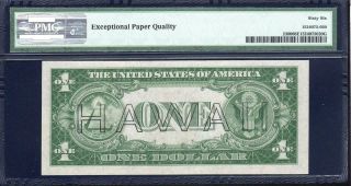 1935 - A $1 Silver Certificate HAWAII NOTE PMG 66 EPQ Fr 2300 P33764570C 3