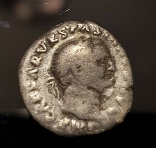 Vespasian.  69 - 79 Ad.  Ar Denarius Roman Empire Silver Ric 29;sear 2285