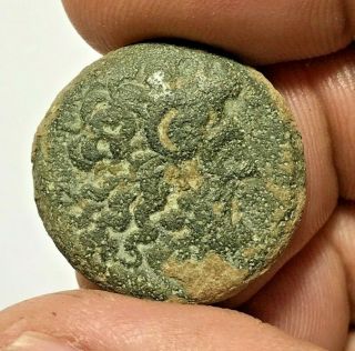 Ancient Greek Ptolemy Bronze Coin Philometor 15.  6gr 26.  6mm