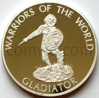 Congo 10 Francs 2009 Gladiator Proof (4506)