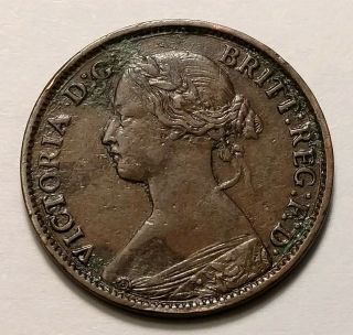 1861 Nova Scotia Half Cent 3345 2