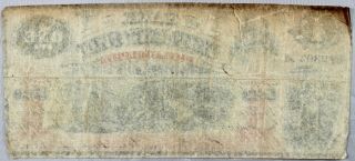 $1 1862 Bank of Germantown Philadelphia Obsolete POLAR BEAR NOTE 2