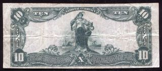 1902 $10 THE FIRST NATIONAL BANK OF CLARION,  PA NATIONAL CURRENCY CH.  774 2
