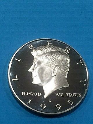 1995 - S Kennedy Half Dollar - Silver Proof - (key Date)