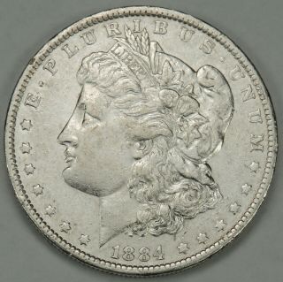 1884 - O $1 Morgan Silver Dollar As Pictured (cleaned) (040319)