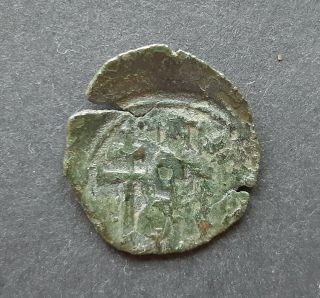 Byzantine Bronze Coins.  Andronicus Iii Palaeologos (1328 - 1341)