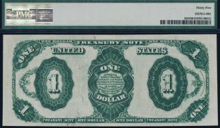 Fr.  352 1891 $1 Treasury Note PMG 35 2