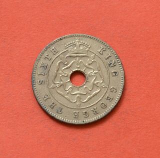 Southern Rhodesia 1/2 Penny 1951 Bronze [ M329] 2