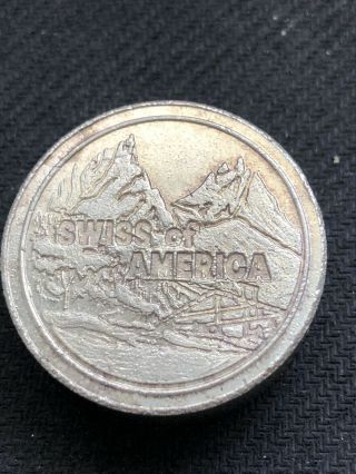 Swiss Of America 5 Oz.  999 Silver Round