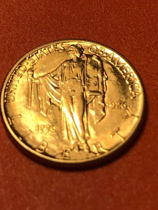 1926 Gold Sesquicentennial $2.  5 Bu Commemorative