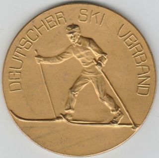 1925 German Ski Association (dsv) 1st Place Medal Cross - Country Large 60mm