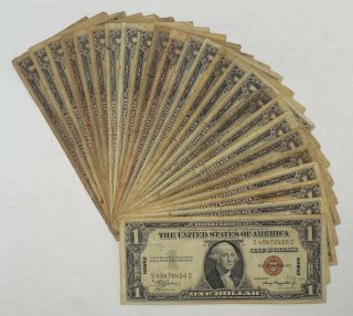 25 - 1935 A - United States - Hawaii - Silver Certificates - $1 - Brown Seal - Lower Grade