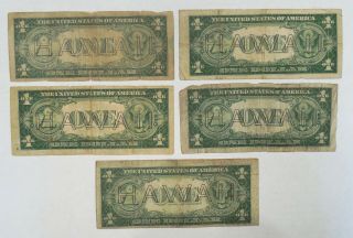 25 - 1935 A - United States - Hawaii - Silver Certificates - $1 - Brown Seal - Lower Grade 6