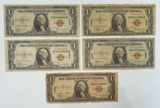 25 - 1935 A - United States - Hawaii - Silver Certificates - $1 - Brown Seal - Lower Grade 7