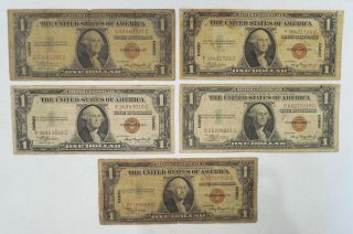 25 - 1935 A - United States - Hawaii - Silver Certificates - $1 - Brown Seal - Lower Grade 9