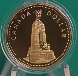 1994 Canada Special Edition Proof Loonie - War Memorial - Remembrance Dollar