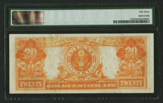 1922 PMG CHOICE AU 53 LARGE SIZE $20 GOLD SEAL GOLD CERTIFICATE 1c START 2