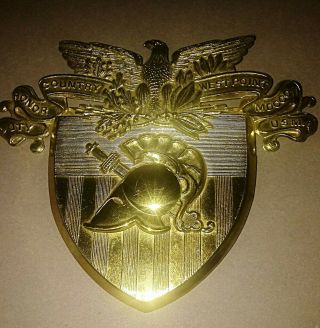 Vintage West Point Mdcccii Usma Country Honor Duty Hat Badge Pin Cadet Plaque