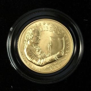 1993 Bill of Rights 3 Coin Gold & Silver Brilliant Uncir.  Commemorative set☆☆☆ 3