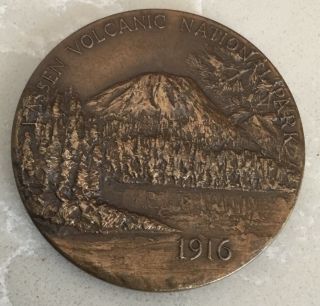 Medallic Art Co.  Lassen Volcanic National Park California Coin Medal