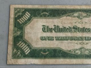 1934 1000 DOLLAR FEDERAL RESERVE NOTE SERIES A 7