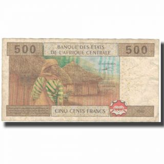 [ 575592] Banknote,  Central African States,  500 Francs,  2002,  2002,  Km:306m