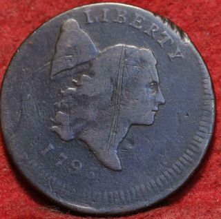 1795 Philadelphia Copper Liberty Cap Half Cent