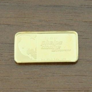 2.  7 Grams Pure 24k Solid Gold Bar - The Franklin - Official Gold Mine Ingot