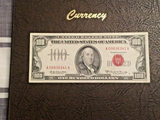 1966a Fr1551 $100 United States Note Cu